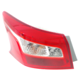 thumbnail image 4 of For Nissan Sentra 2016 2017 2018 2019 Tail Light Assembly Driver Side | Outer | CAPA | Body Mounted | Red and Clear Lens | Replacement For NI2804108, NI2804108C | 191275318102, 4 of 6