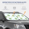 thumbnail image 4 of Easygdp Kawaii Frogs 2 Pcs Windshield Sun Shade,Foldable Car Front Window Sun Shade Protection,Blocks Heat And Sunlight,Car Interior Accessories - Medium, 4 of 7