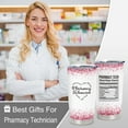 thumbnail image 3 of Pharmacy Technician Gifts for Women - PT Appreciation Gifts - Gift for PT On Pharmacy Technician Day/Week - Birthday Gift for Pharmacy Tech, 20 oz Insulation Stainless Steel Tumbler, 3 of 6