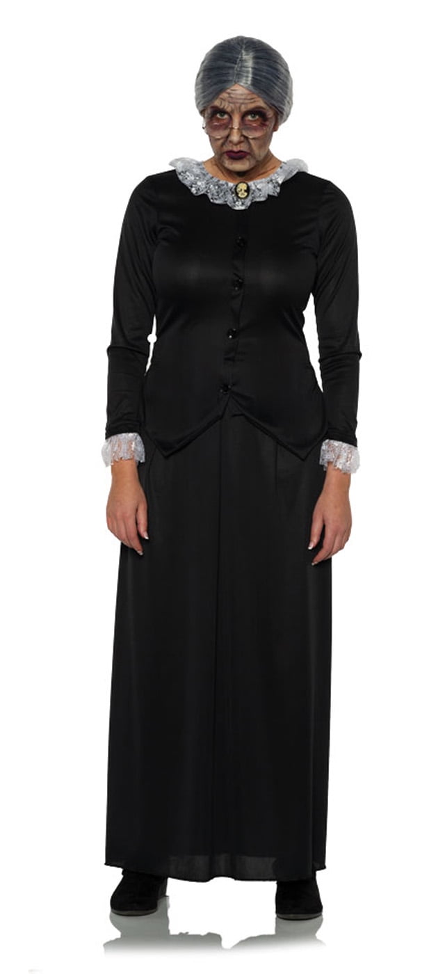 Mother Womens Adult Cursed Creepy Old Lady Halloween Costume