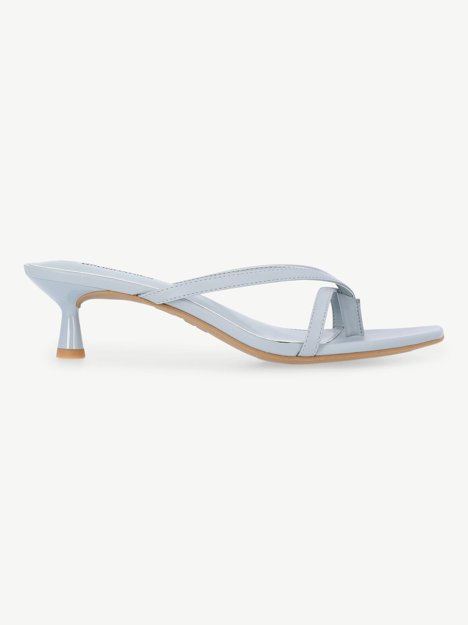 No Boundaries Kitten Heel Sandals, Women's