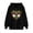 Black, variant on VBTAPA Mardi Gras Hoodies for Women Carnival Mask Graphic Print Hooded Sweatshirt Drawstring Pullover Hoodie with Kangaroo Pocket Yellow S