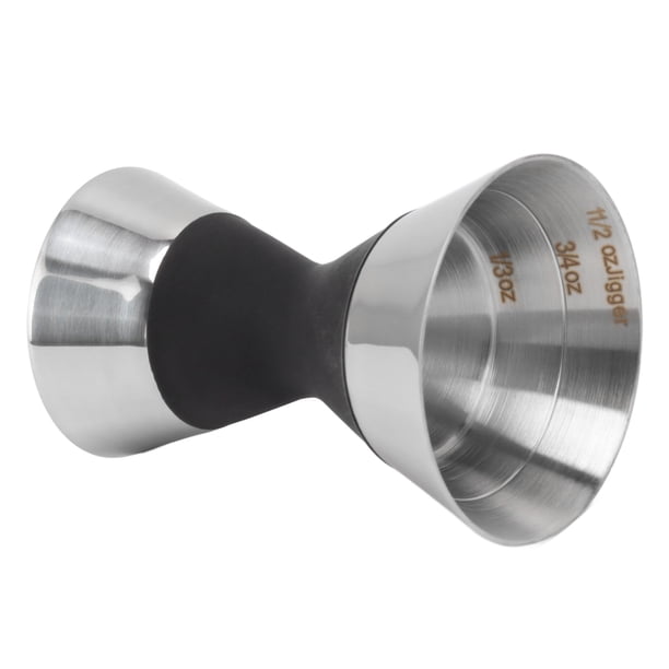 Jigger Para Barman, Cóctel Japonés Doble Jigger, 304 Acero Inoxidable Medidor De Acero, Con Mediciones De Oz En El Interior, Vertido Fácil Para Una Elegante Y Hermosa Pantalla