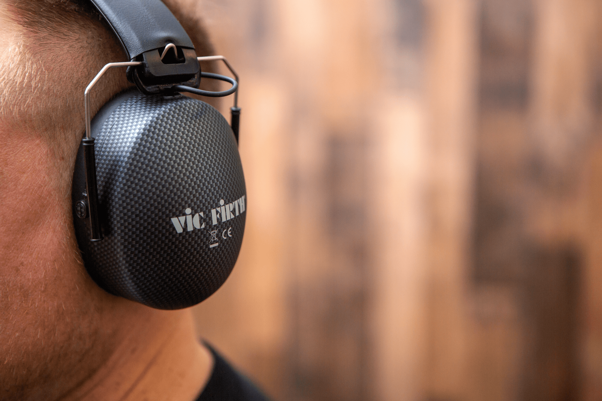 Free Shipping! Vic Firth SIH2 Stereo Isolation Headphones