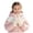 Beige, variant on Kids Winter Knitted Mittens with String Anti Lost Warm Full Finger Handwear for Outdoor Activities