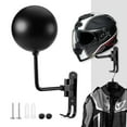 thumbnail image 1 of Hvxrjkn Perchero para Casco de Motocicleta Soporte de Pared Soporte para Casco de Acero Color Tinte Percha para Casco de Rotación 180 con Gancho Doble Soporte para Casco de Bicicleta para Abrigos de Motocicleta Gorras Casco de Rugby de Béisbol, 1 of 9