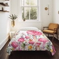 thumbnail image 4 of Pink Mushroom Small Tapestry for Bedroom Wall Hanging Tapestry, Butterfly Flower Moon Country Botanical Ceiling Backdrop Tapestries Poster Blanket Wall Decor for Teens Room Living Room Dorm 23" x 28", 4 of 8