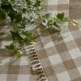 thumbnail image 2 of Park Designs Buffalo Check Table Runner  - 54"L  - Natural, 2 of 4