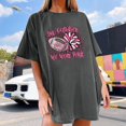 thumbnail image 2 of YDLCAFD Chemises à Manches Courtes pour Femmes Col en V avec Poche Mode Décontractée Haut Col Rond T-Shirts Été Manches Courtes Décontracté Imprimés T-Shirts Haut, 2 of 4