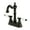 Oil Rubbed Bronze, variant on Kingston Brass KB1495BPL Bel-Air Two-Handle 2-Hole Deck Mount Bar Faucet in Oil Rubbed Bronze