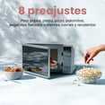 thumbnail image 3 of Chefman Microondas Digital 0.7 Pies Cúbicos | 8 Menús Automáticos Acabado Espejo, 3 of 6