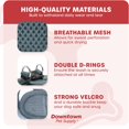 thumbnail image 4 of GFDYREE Step in Dog Harness for Small Dogs No Pull, Small, Titanium - Adjustable Harness with Padded Mesh Fabric and Reflective Trim - Buckle Strap Harness for Dogs, 4 of 7