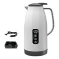 thumbnail image 5 of WeiLaiKeQi Car Kettle Water Boiler Digital Temperature Display Electric Travel Kettle 1.5 L White, 5 of 9