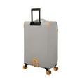 thumbnail image 2 of it luggage Compartment 28" Checked Softside 8 Wheel Expandable Spinner, Crushed Rock, 2 of 9