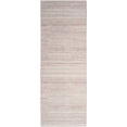 thumbnail image 2 of Nourison Washable Essentials 2' x 6' Ivory Mocha Modern Indoor Rug, 2 of 8