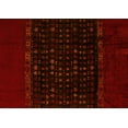 thumbnail image 1 of Ahgly Company Indoor Rectangle Abstract Yellow Modern Area Rugs, 5' x 7', 1 of 4