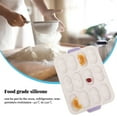thumbnail image 3 of Silicone Cake Mold 12-cavity Kitchen Home Baking Pan Shaper Chocolate Pancake Tray Bakeware Tool  Beige, 3 of 10