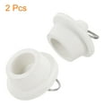 thumbnail image 3 of 2pack Rubber Drain Stopper with Hanging Ring Fits 1 Inch to 1-1/8 Inch, White, 3 of 6