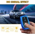 thumbnail image 4 of Key Fob Cover Compatible with Toyota Camry 4Runner RAV4 Tundra Tacoma Corolla Grand Highlander 2025-2026 3/4 Button TPU Keychain Case Holder Protector,blue, 4 of 6