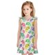 thumbnail image 1 of Fotbe Cute Chameleons Vestido de Dormir para Niñas de 3 a 10 Años, Mangas Cortas, Estilo Princesa, Pijama Camisón con Mangas Voladas-XX-Large, 1 of 6