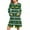 Green, variant on Woemen's Christmas Nightgown Casual Loose Long-sleeved Sleepwear Comfy Sleepshirts Crewneck Nightshirt with Pocket Multicolor A