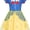 Blue Yellow, variant on LumiFest G'irl's Princess Dress Halloween Cosplay Dress Up Casual Dresses Sparkling Tulle & Ruffle Sleeve Princess Costume for Birthday Party Fancy Dress up