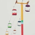 thumbnail image 3 of Soffia, Myan 12x12 Black Modern Framed Museum Art Print Titled - Carnival Candy, 3 of 5