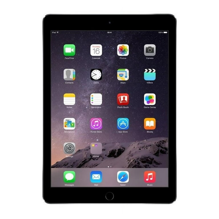 iPad Air 2 Wi-Fiモデル 16GB スペースグレイ A1566 Restored Apple, Tablet, iPad Air 2 A1566 Wi-Fi, 16GB, Space Gray