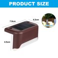 thumbnail image 2 of Solar Deck Lights , Waterproof Led Solar Lights for Outdoor Stairs, Step, Fencestyle:style1;, 2 of 6