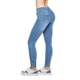 thumbnail image 2 of Pantalón Jeans Tiro Alto Mezclilla Fit Perfecto Devendi Denim Co. Mezclilla Premium, Stretch, Hecho en México, 2 of 3