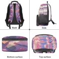 thumbnail image 5 of KUIFORTI Axolotl Bow Kids School Backpack Polyester Large Capacity Bookbag with Multiple Organizer Pockets for Elementary Middle Daily Use Back to School Gifts for Girls, 5 of 7