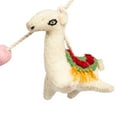thumbnail image 6 of Bloomingville Multicolor Wool Felt Animal Shaped Garland, 6 of 7
