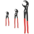 thumbnail image 3 of MAXPOWER Water Pump Pliers Set,Plumbing Pliers 3 Pieces Push Button Quick Adjust Tongue and Groove Pliers Set, 3 of 7