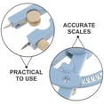 thumbnail image 3 of FRCOLOR 1 Set Of Student Math Geometry Compass Professional Metal Compass With Scale Geometry Tool Drafting Compass Drawing Ruler, 3 of 8