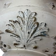 thumbnail image 5 of WRXELAN 13-inch tall x 18-inch wide MGO Greek-style vase planter, large, low-profile, lightweight concrete base planter, suitable for outdoor use in entryways and porches, vintage white, 5 of 8