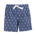 thumbnail image 3 of Hudson Baby Infant Boy Shorts Bottoms 4-Pack, Anchors, 3 Toddler, 3 of 6