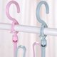 thumbnail image 4 of New windproof double hook balcony shoe drying rack Multifunctional shoe hanging plastic drying rack hook Windproof and rotatable, 4 of 5