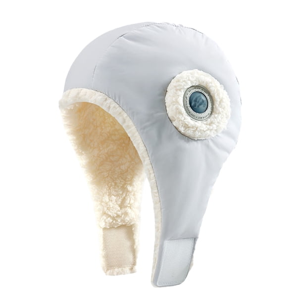 Gorros de invierno para hombres y mujeres, versátiles, a prueba de viento y salpicaduras de agua, gorro cálido con protección para las orejas engrosado