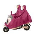 thumbnail image 1 of Poncho para motocicleta, tela Oxford, impermeable, ciclismo, montar, impermeable, ropa impermeable con sombrero para exteriores, azufaifo rojo, 1 of 10