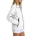 thumbnail image 6 of akafmk Womens Fall Jacket Lightweights Windbreaker Zip Up Waterproof Outdoor Coat for Hiking Travel, 6 of 7