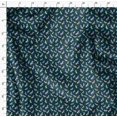 thumbnail image 4 of Soimoi Blue Cotton Jersey Fabric Wild Animal Decor Fabric Printed BTY 58 Inch Wide, 4 of 5