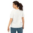 thumbnail image 2 of Combative Therapy Women’s boxing organic ribbed neck t-shirt copy (Off White, XL), 2 of 4