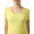 thumbnail image 3 of Ingrid & Isabel For Every Belly Women's Maternity Short Sleeve Fitted Scoop Tee, Sizes S-XXL, 3 of 10