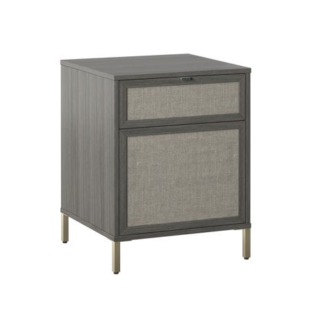 Twin Star Home Night Stand with USB Charging