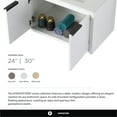 thumbnail image 3 of Fine Fixtures Kingsford Vanity 24" Wide With Doors - White - Sink Included, 3 of 10