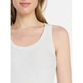 thumbnail image 5 of Time and Tru Women's Ribbed Tank Top, Sizes XS-XXXL, 5 of 6