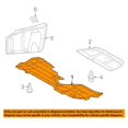 thumbnail image 3 of CAPA For 11-16 tC 08-15 xB Front Lower Engine Splash Shield Undercar Under Guard, 3 of 3