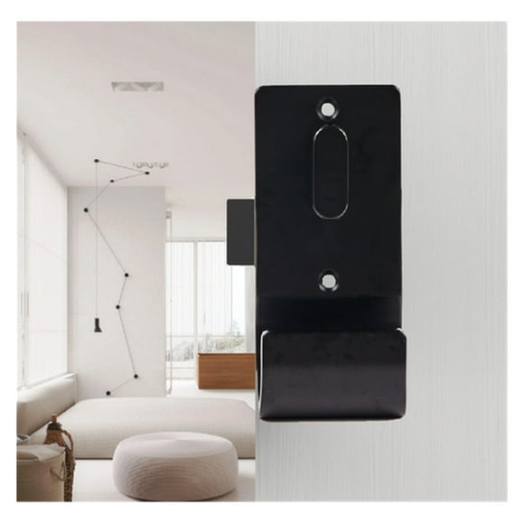 Internal Door Handle Security Protection Portable DoorLock Perforation-free Bedroom DoorLock
