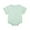 Green, variant on Girls Jumpsuit Baby Summer Solid Short Sleeve Bodysuits Casual Soft Breathable Romper Playwear Baby Boy Romper Pink 3 Months-6 Months