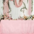 thumbnail image 3 of GFDYREE Sequin Tablecloth, Rectangular, 60"x120", Pink, 3 of 7